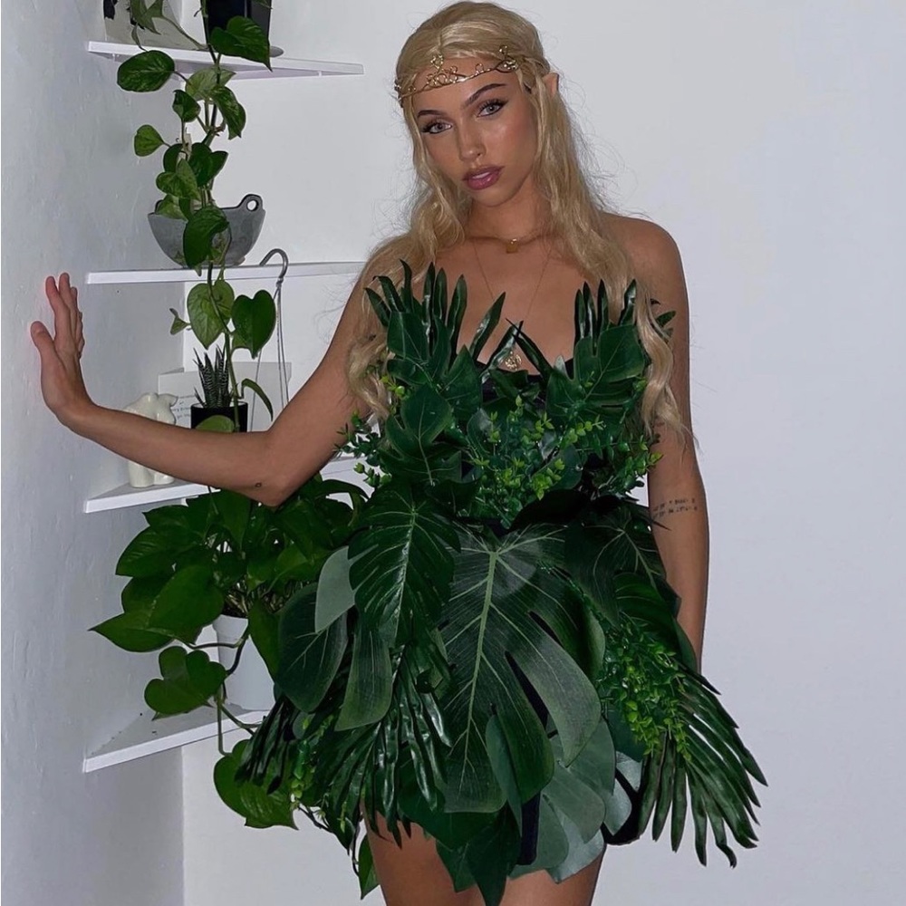 Tree fairy Halloween dress (hand made) SIZE SMALL